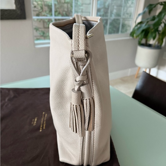 Kate Spade Ivory Pebble Leather Bag - Picture 6 of 8